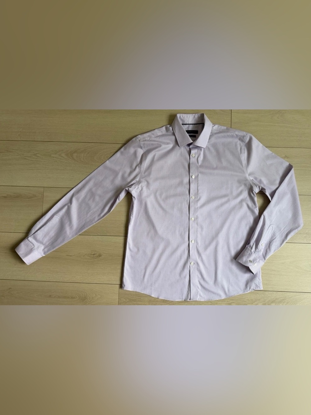 Tommy Hilfiger Light Lavender Long-Sleeve Dress Shirt